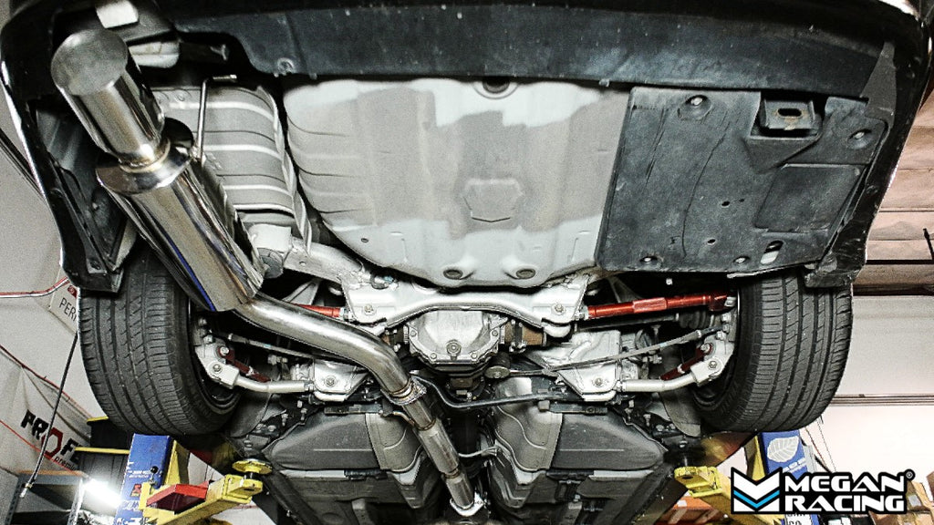 Megan Racing 03-06 Infiniti G35 Single Tip (Sedan Only) CBS Exhaust System (LWT-CBS-IG024D)