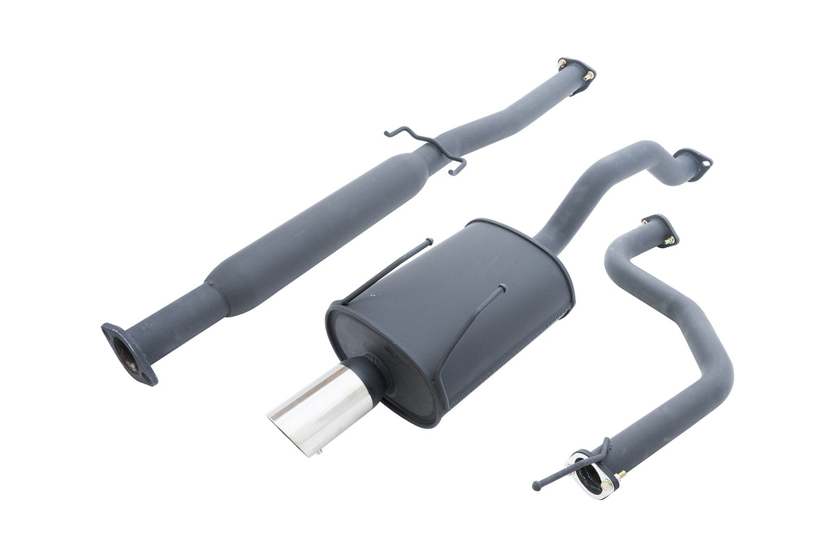 Megan Racing Cat-Back System OE-RS, Civic 92-00 2Dr/4Dr EX MODEL ONLY (Exc. 99-00 Si and hatchback) 2.5" Pipe Black