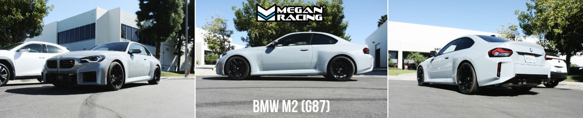 Megan Racing BMW M2 23+ (G87) / M4 2021+ (RWD/AWD) Lowering Springs **AWD front 5mm lower