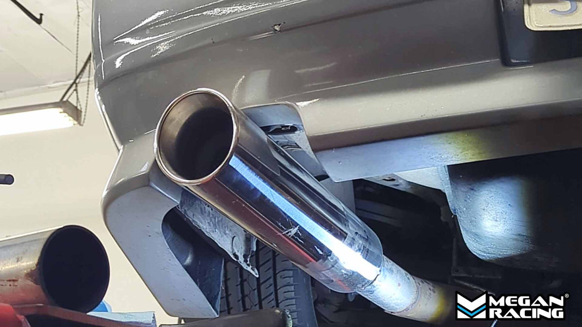 Megan Racing Universal 4" VIP Exhaust (Built in Muffler)