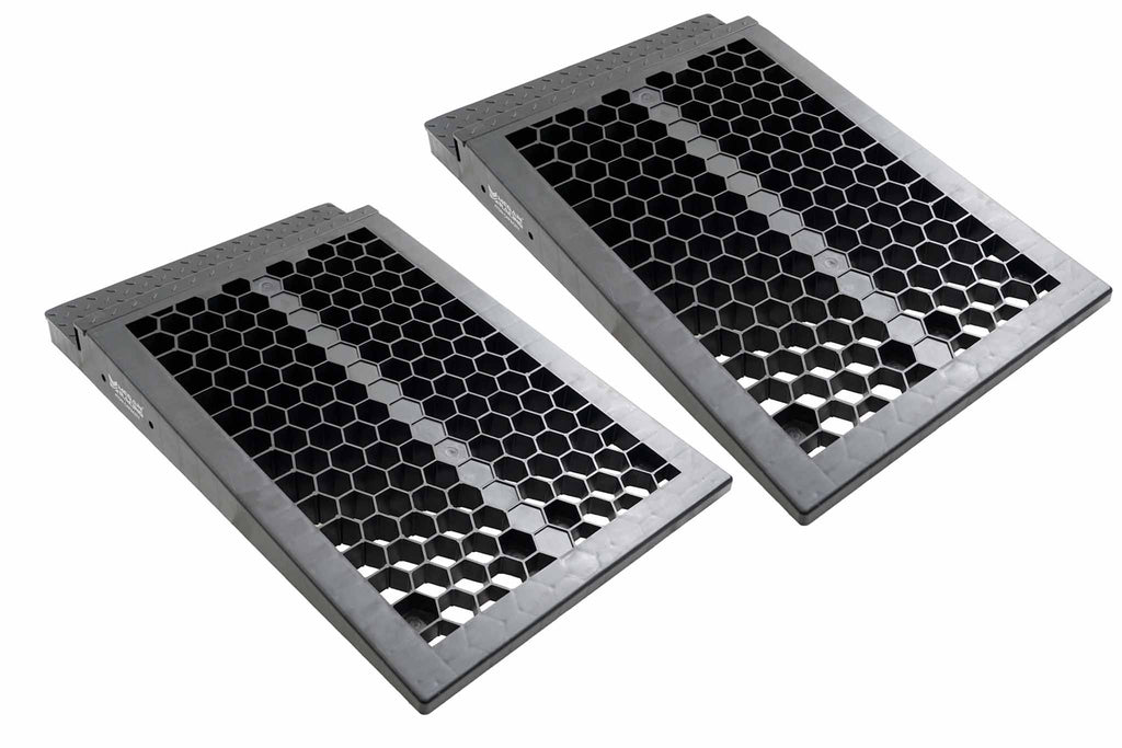 Megan Racing Trailer 1-piece trailer door ramp, max 4 tons ea, set/pair