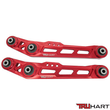 TruHart Rear Lower Control Arms - Red – Honda Civic / Honda CRX and more – TH-H101-RE