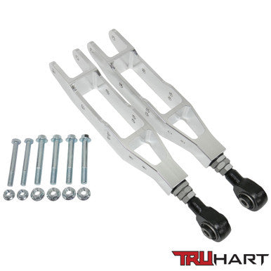 TruHart Rear Lower Control Arms (Adjustable), Polished – Subaru Impreza / Subaru Forester and more – TH-S108-PO