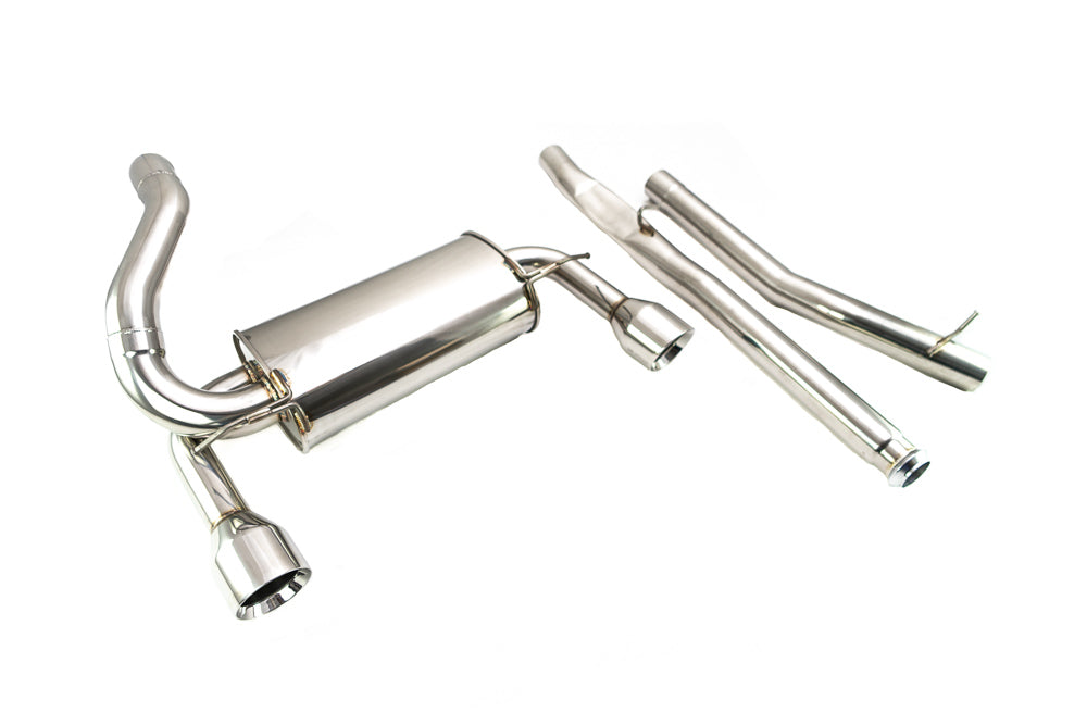 Megan Racing Cat-Back Exhaust Ford Focus RS (ONLY) 16+ (TRIM 5 inches RESIZE)