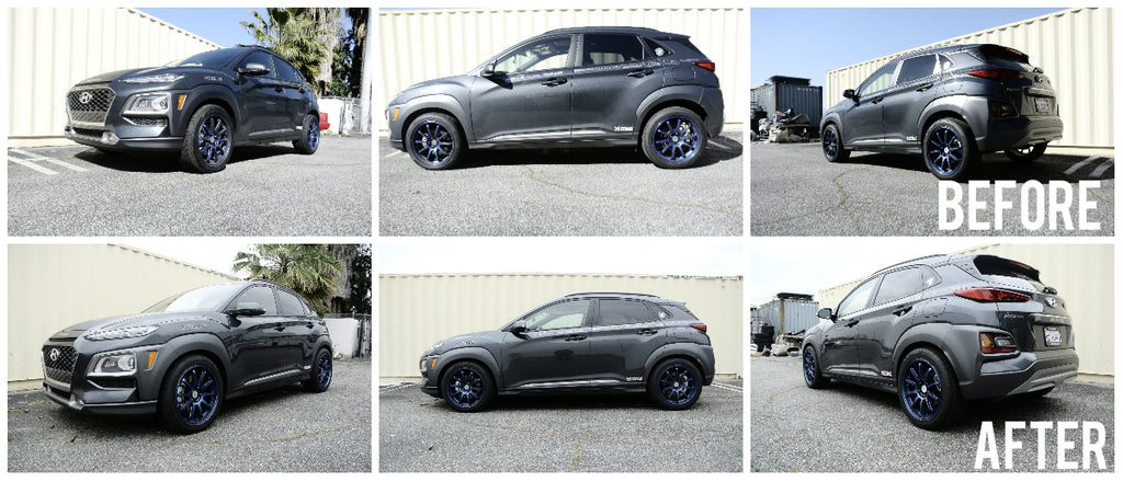 Megan Racing EZII Series Coilover Damper Kit Hyundai Kona 2018+ (FWD, Torsion Beam ONLY)