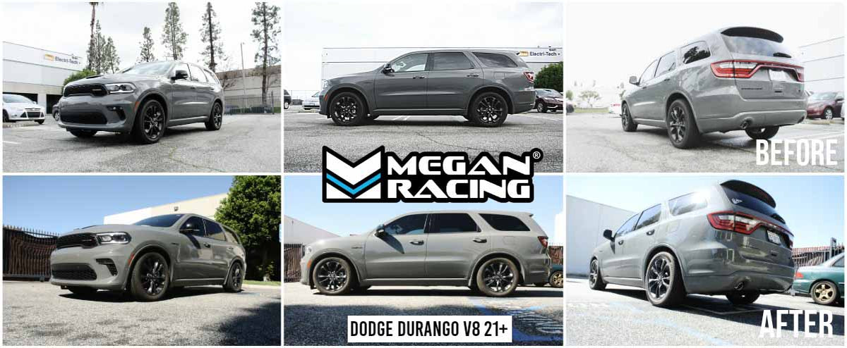 Megan Racing Dodge Durango 14-20/21+ Lowering Springs AWD/RWD V6/V8 (EXCLUDES SXT/SRT HELLCAT)