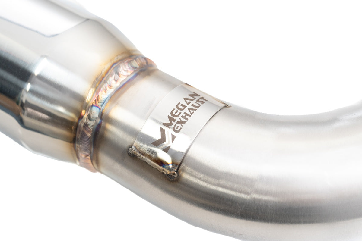 Megan Racing Axle Back Exhaust Scion TC 11-16 Burnt Roll Tip