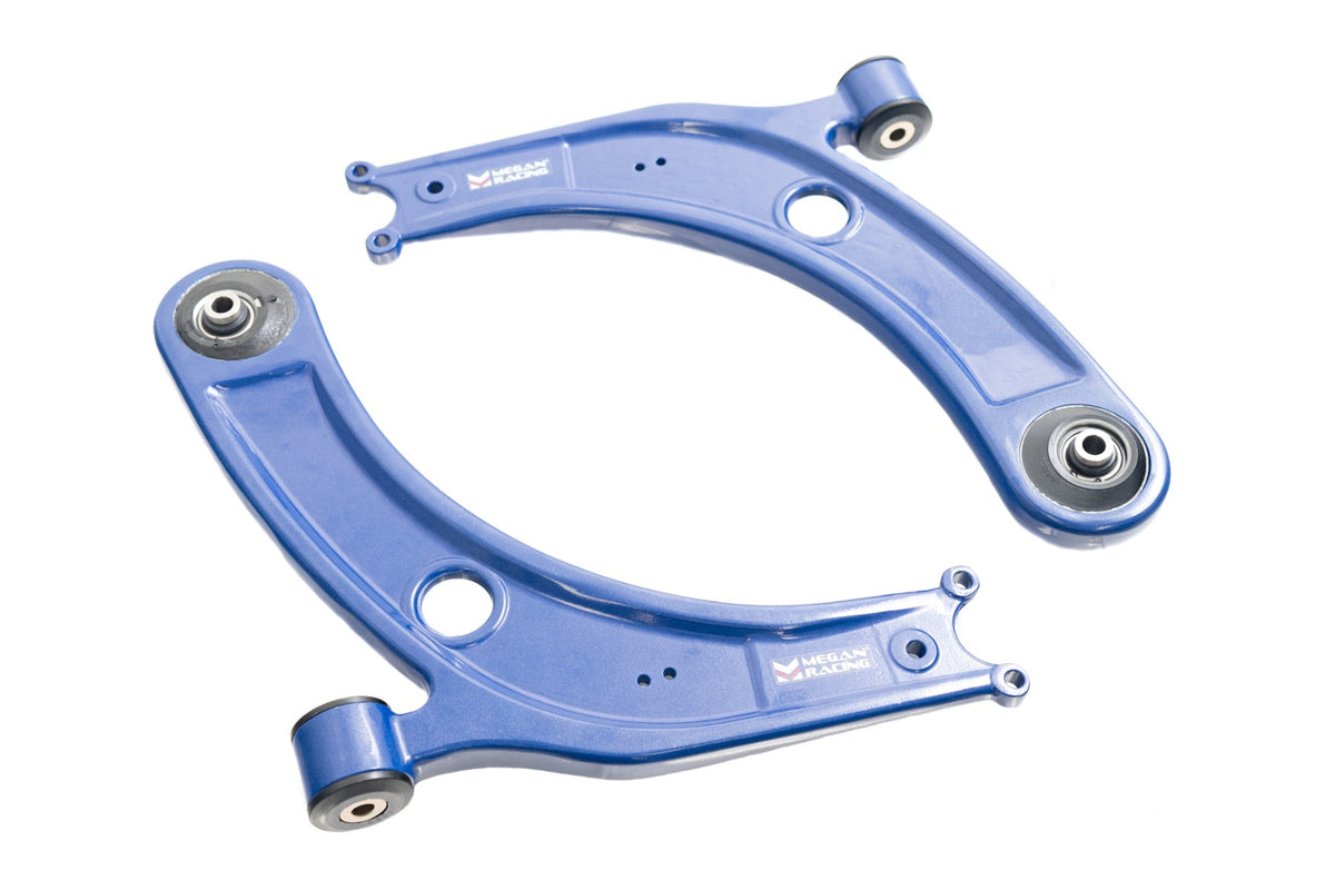 Megan Racing Audi A3 MK3 13-20 / VW Golf MK7 14-21 Front Lower Control Arm (-0.3 Camber / +2.5 Caster Correction)