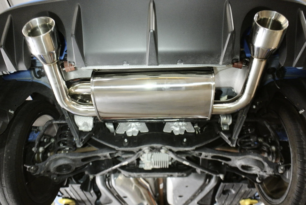 Megan Racing Cat-Back Exhaust Ford Focus RS (ONLY) 16+ (TRIM 5 inches RESIZE)