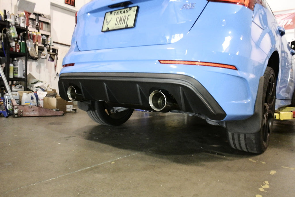 Megan Racing Cat-Back Exhaust Ford Focus RS (ONLY) 16+ (TRIM 5 inches RESIZE)