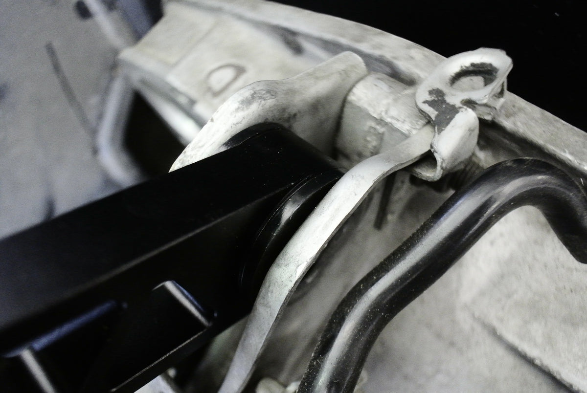 Megan Racing Subaru Impreza WRX/STI GD 00-07 Polyurethane Pitch Stop Mount. Located on the top back side of the engine