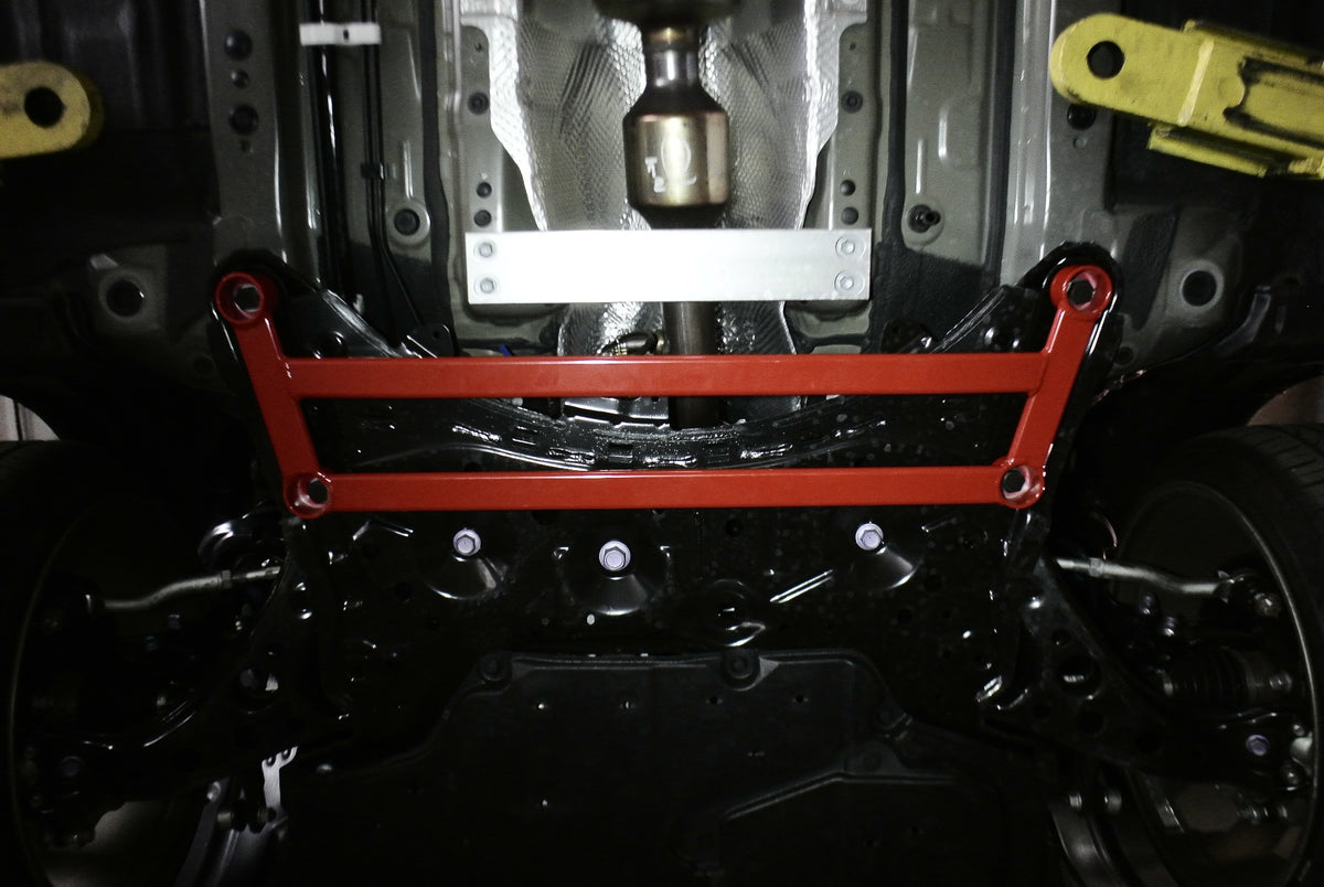 Megan Racing Toyota Corolla 20+ Front Lower H-Brace - Red