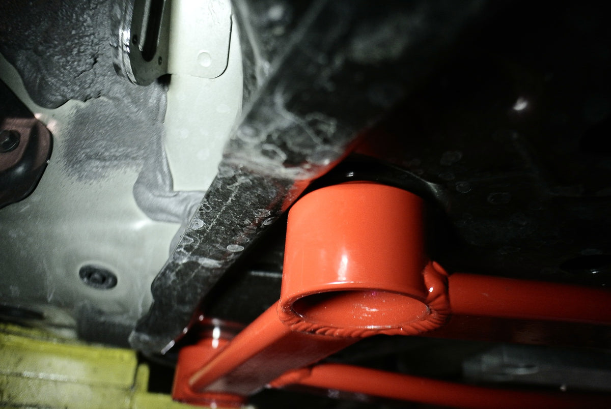 Megan Racing Toyota Corolla 20+ Front Lower H-Brace - Red