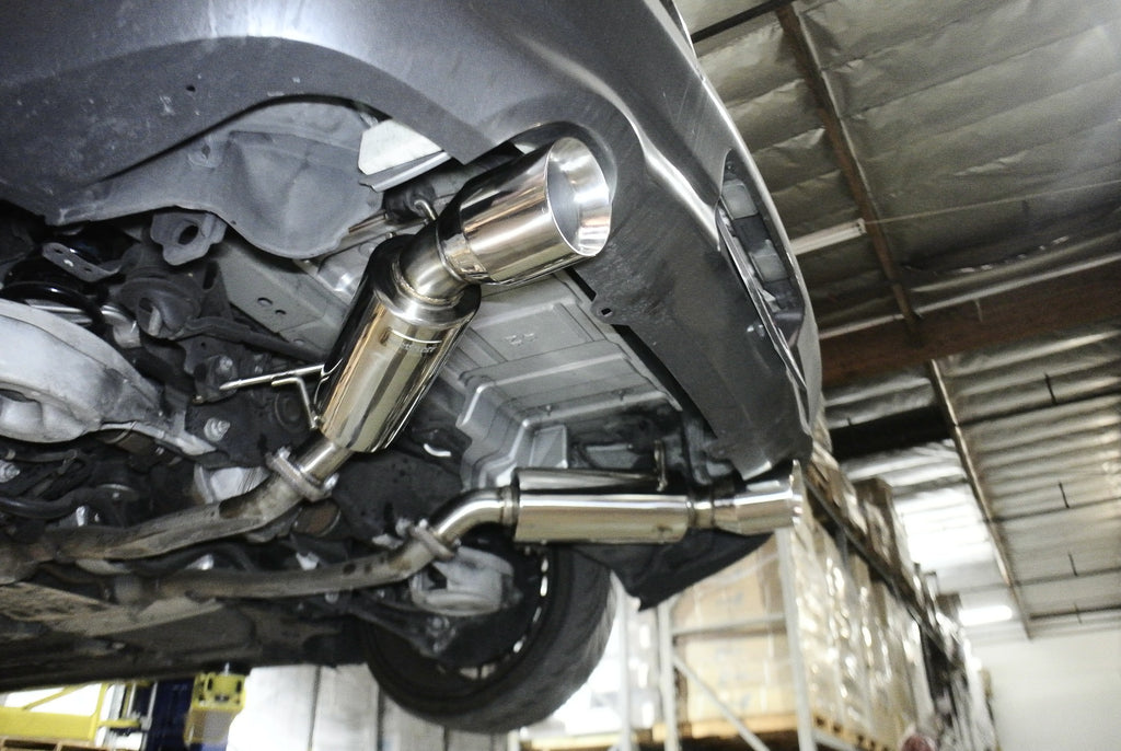 Megan Racing Infiniti G37 coupe 08-13 / Q60 14-15 Dual Canister Axleback Exhaust COUPE