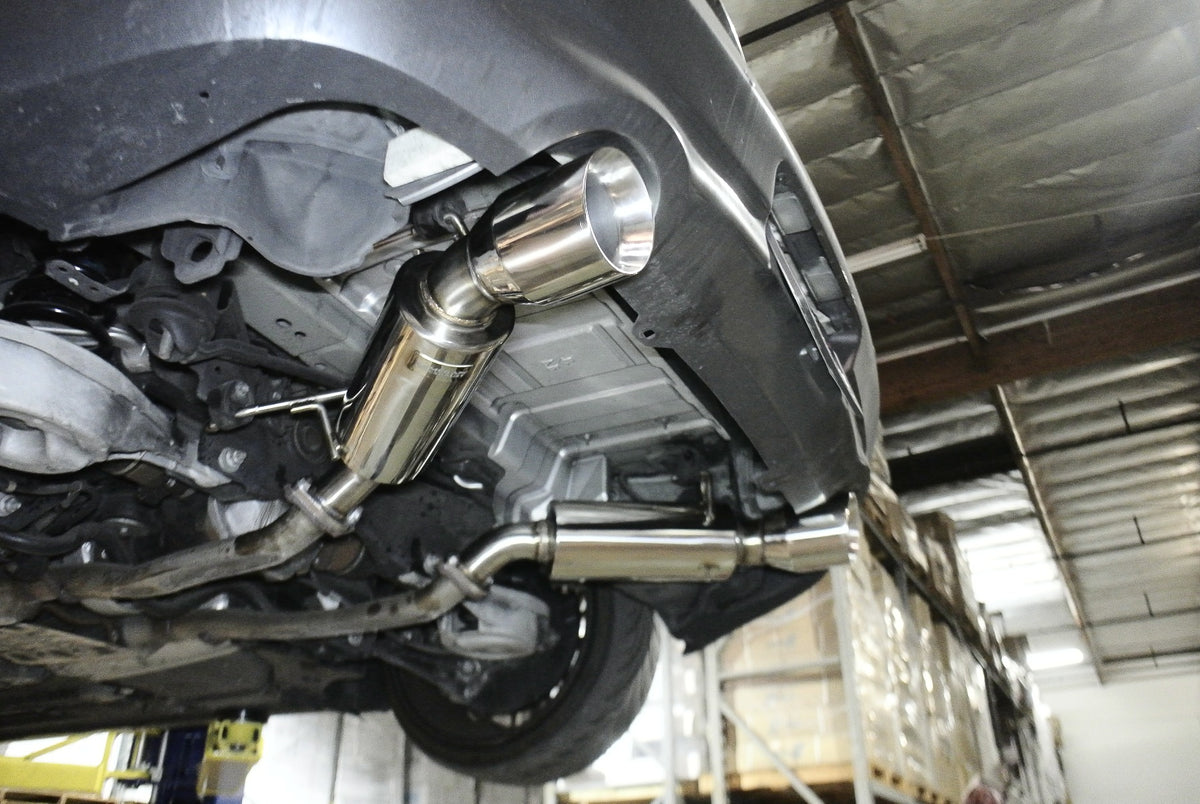Megan Racing Infiniti G37 coupe 08-13 / Q60 14-15 Dual Canister Axleback Exhaust COUPE