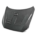 Seibon DV-Style Carbon Fiber Hood For 2008-2015 Mitsubishi Lancer EVO X