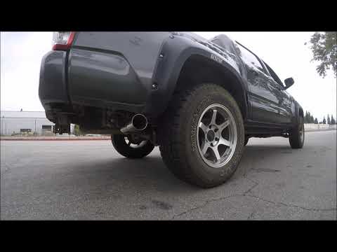 Megan Racing Cat-Back OE-RS Toyota Tacoma 16+ Stainless Single Tip side exit