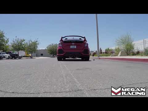 Megan Racing Honda Civic Type-R 2017+ Catback Exhaust System