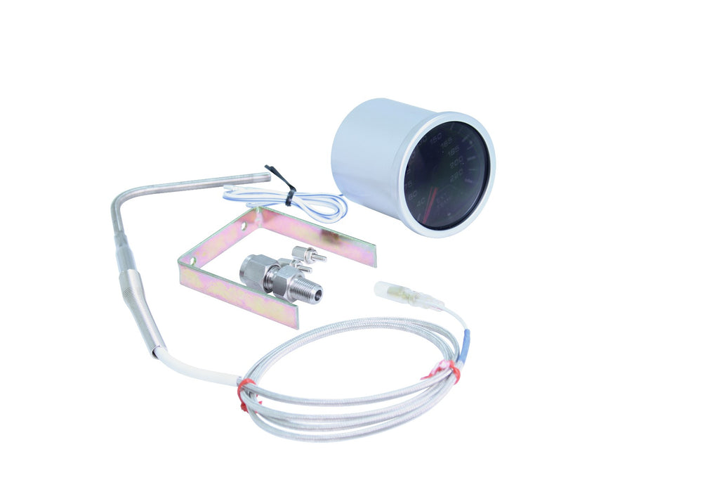 Megan Racing Version 1 - black face - METER GAUGE EXHAUST GAS TEMP 52MM