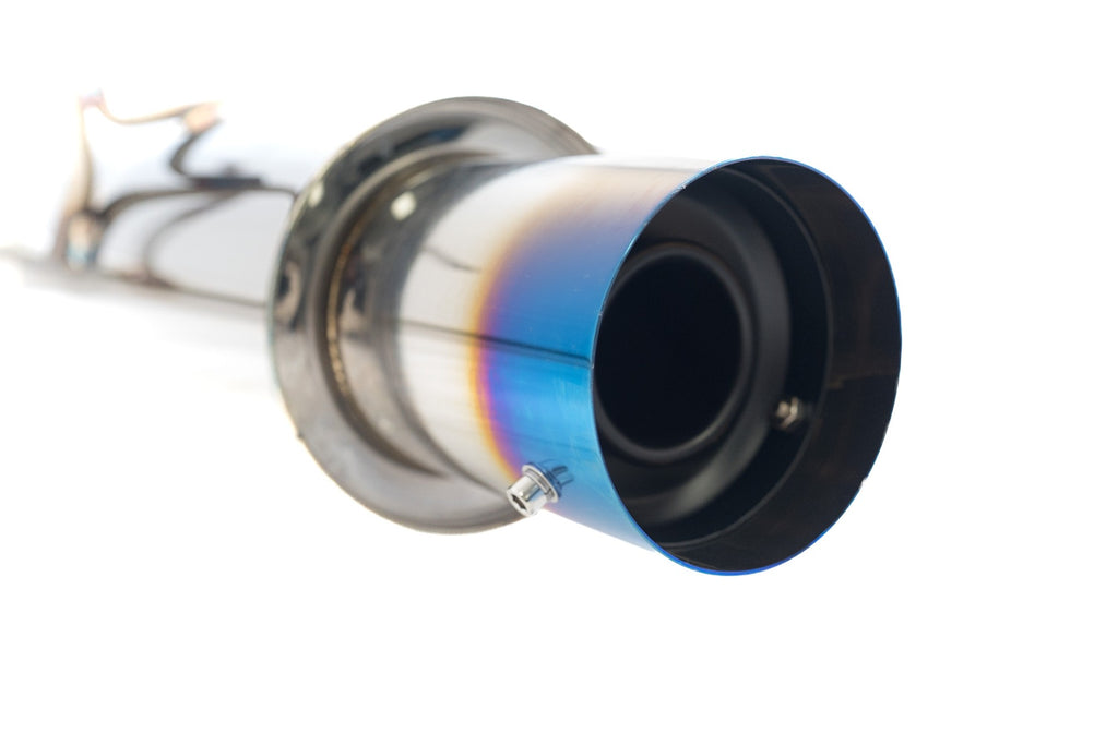 Megan Racing Axle Back Exhaust Blue Tips MIATA/MX5 1.8L NB 99-05 (MT ONLY)