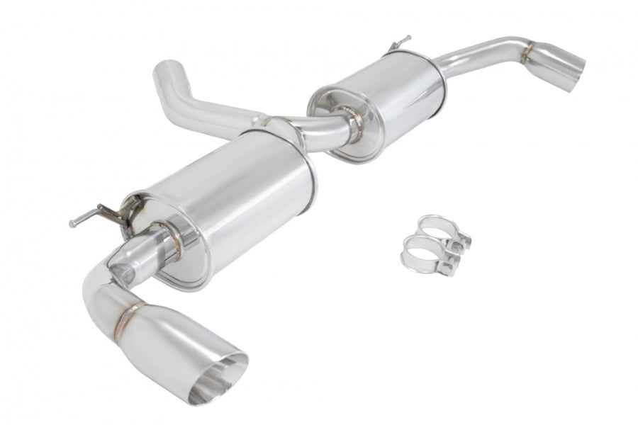 Megan Racing Axle Back Exhaust BMW E70/X5 07-13 3.0L i6 Only Stainless Rolled Tips