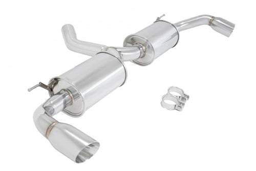 Megan Racing Axle Back Exhaust BMW E70/X5 07-13 3.0L i6 Only Stainless Rolled Tips