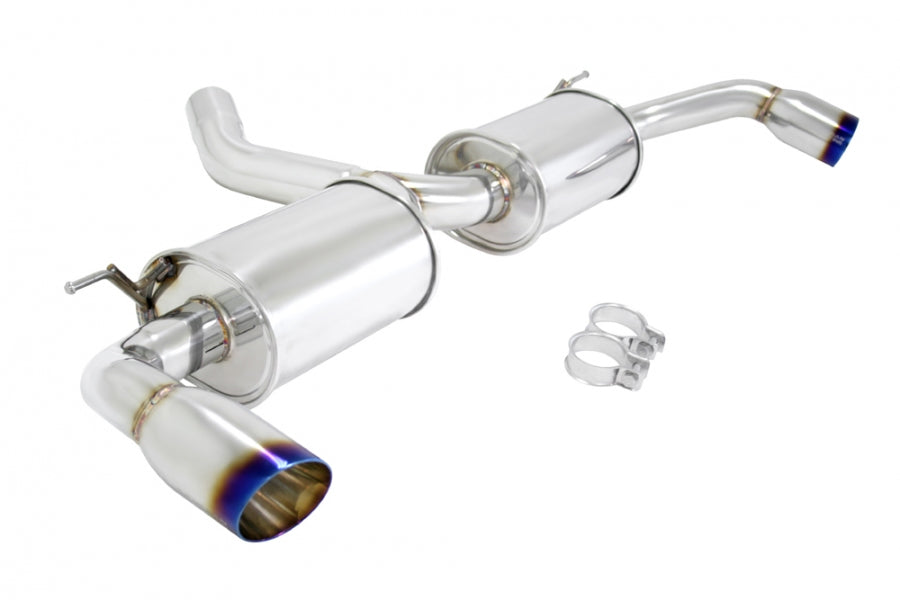 Megan Racing Axle Back Exhaust BMW E70/X5 07-13 3.0L i6 Only (Exclude M Package) Burnt Rolled Tips (welding required)