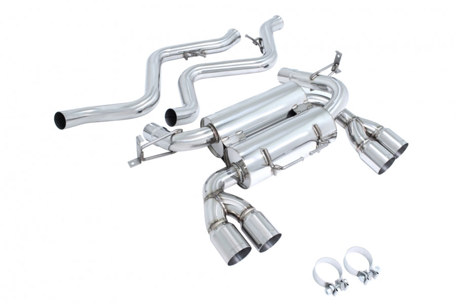 Megan Racing Axle Back Exhaust BMW M3 2008-2011, 4Door SS Tips