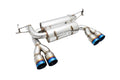 Megan Racing Axle Back Exhaust BMW M3 E92 2008-2013 (Do not fit E93 M3 Convertible), Titanium Tip