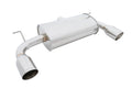 Megan Racing Axle Back Exhaust BMW F30 335i 4 Dr 2012+ Dual Stainless Roll Tips