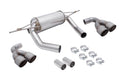 Megan Racing Axle Back Exhaust BMW M4 F82 2015+ Raw Tips