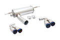 Megan Racing Supremo Axle Back Exhaust BMW M2 F87 16-19 years (N55 Only) Burnt Roll Tips