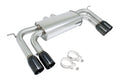 Megan Racing Axle Back Exhaust Stainless Black Chrome Tips BMW E70 X5M 10-13/X6M 10-14 (Do not fit regular X5/X6)