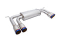 Megan Racing Axle Back Exhaust 2010-13 BMW E70 X5M, 10-14 X6M (Do not fit regular X5) w/ Blue Roll Tips