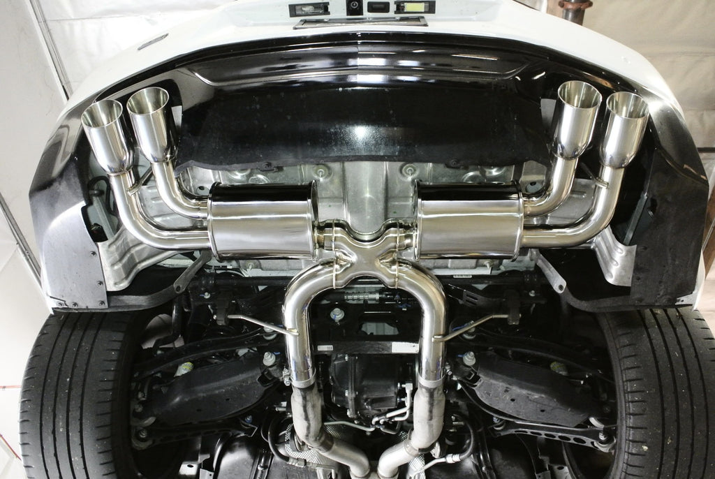 Megan Racing Cat-Back OE-RS Chevy Camaro SS 16+ check bumper cut out for fitment (MR-ABE-CCA16-V2-VO)