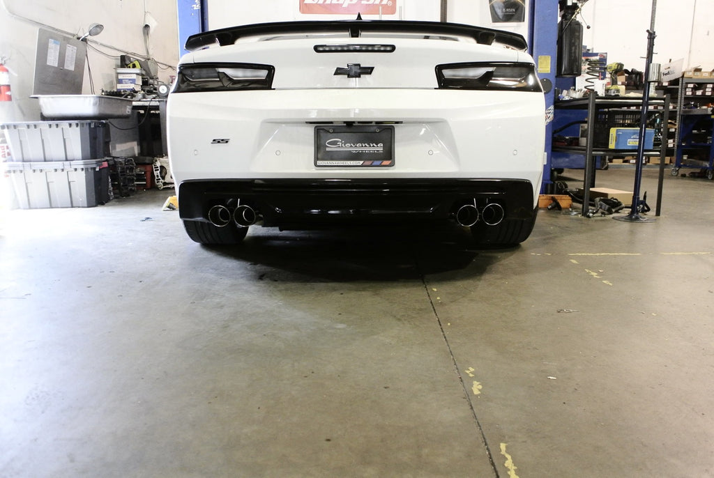 Megan Racing Cat-Back OE-RS Chevy Camaro SS 16+ check bumper cut out for fitment (MR-ABE-CCA16-V2-VO)