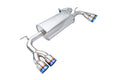 Megan Racing Axle Back Exhaust Genesis Coupe 10-12 4/6 CYL 2.5" inlet quad 3" Burn Ti-tips