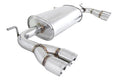 Megan Racing Axle Back Exhaust Genesis Coupe 10-12 4/6 CYL 2.5" inlet quad 3" Stainless Roll Tips
