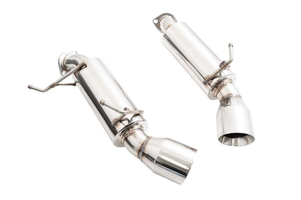Megan Racing Infiniti G37 coupe 08-13 / Q60 14-15 Dual Canister Axleback Exhaust COUPE