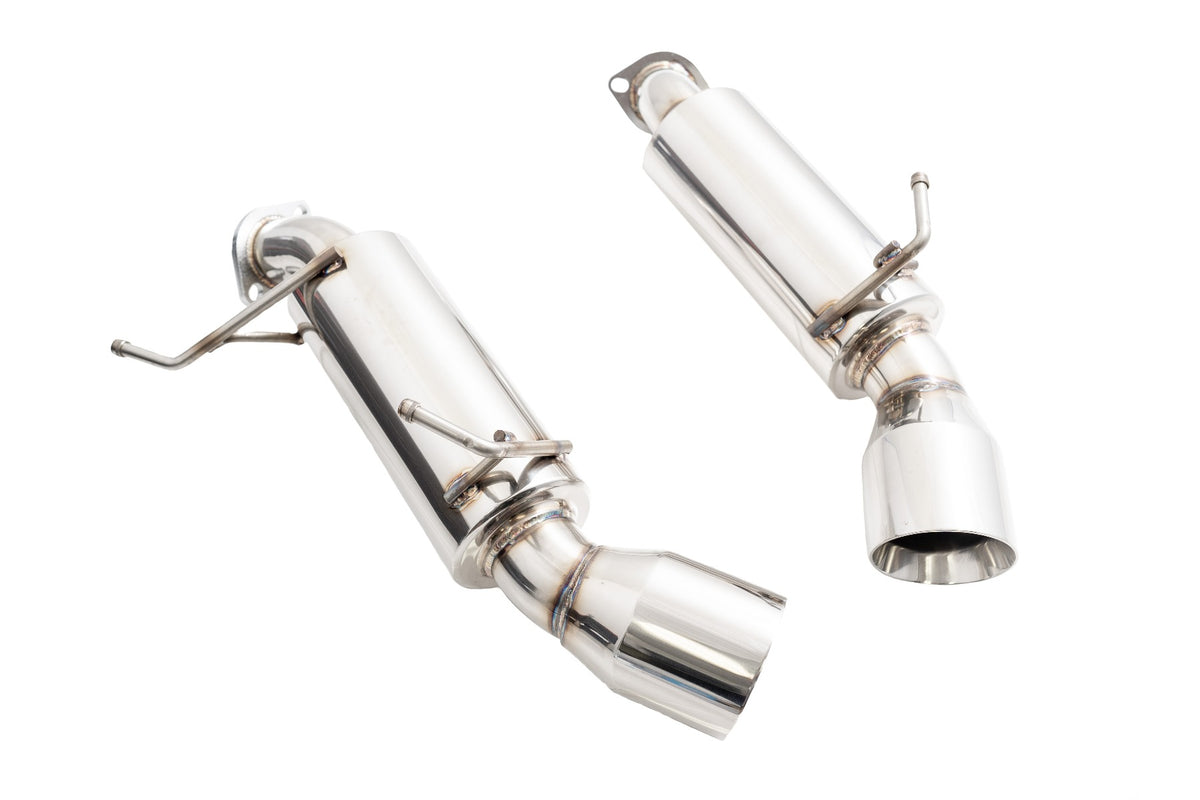 Megan Racing Infiniti G37 coupe 08-13 / Q60 14-15 Dual Canister Axleback Exhaust COUPE