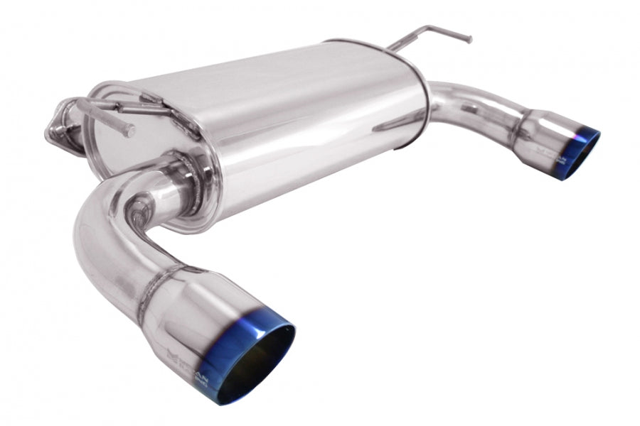 Megan Racing Axle Back Exhaust G37 09-13 / Q60 14-16 AWD/RWD Burnt Roll Tips COUPE ONLY (EXC Convertible)
