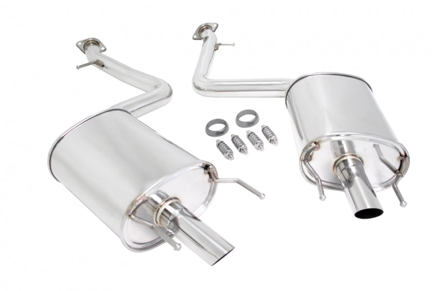 Megan Racing Axle Back Exhaust Lexus GS350 2013+ RWD Only (Used with OEM Tips) (remove items and ship in 1 box)