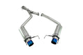 Megan Racing Axle Back Exhaust Lexus IS250/350 RWD/AWD Drift Spec Blue Tips 06-13, 4" TIPS (EXC Convertible)