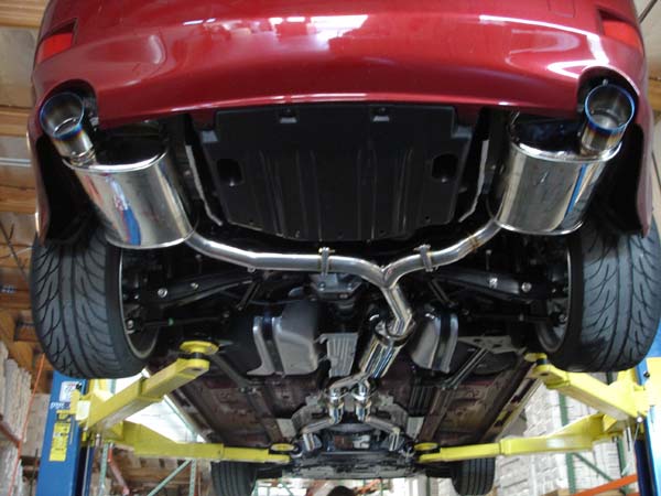 Megan Racing Axle Back Exhaust IS250/350 OE-RS Style 06-13, (EXC Convertible)