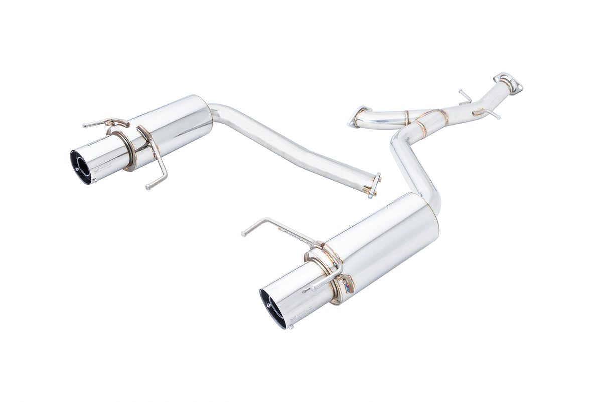 Megan Racing Axle Back Exhaust Lexus IS250/350 RWD/AWD Drift Spec 06-13, 4" TIPS (EXC Convertible)