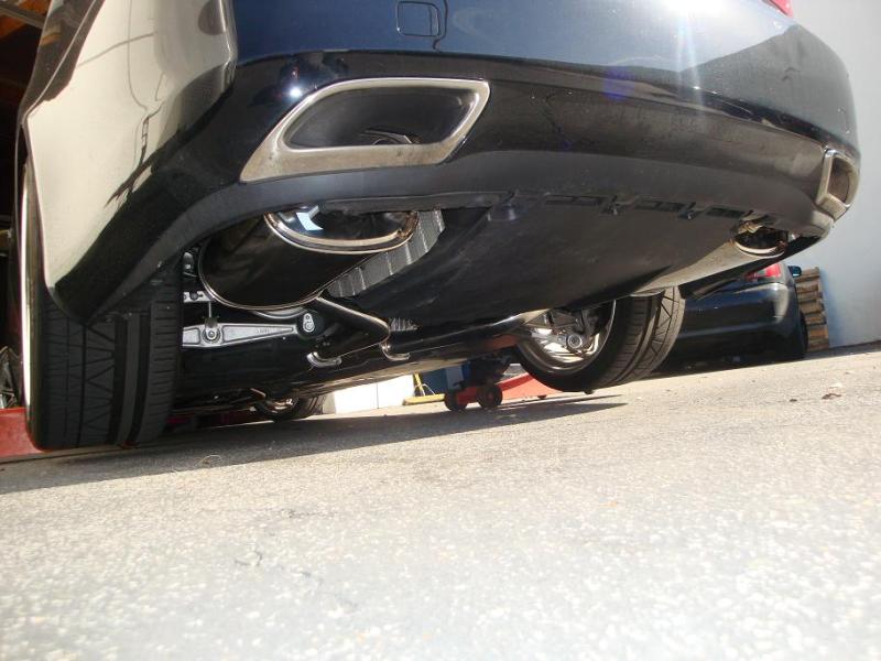 Megan Racing Axle Back Exhaust Lexus LS460 07-12 (EXC 460L MODELS) OE-RS STYLE