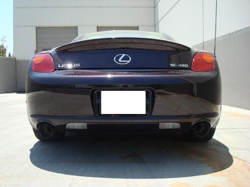 Megan Racing Axle Back Exhaust Lexus SC430 Ti-Tip 01-10