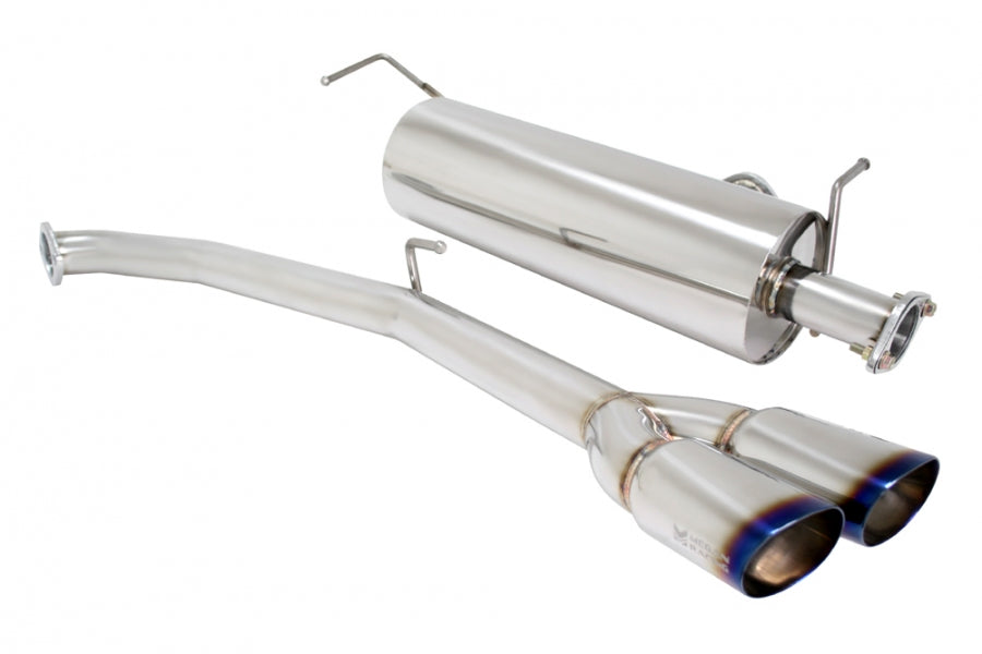 Megan Racing Axle Back Exhaust, Toyota Sienna 2011-2020 (SE model only) Burnt Roll Tips