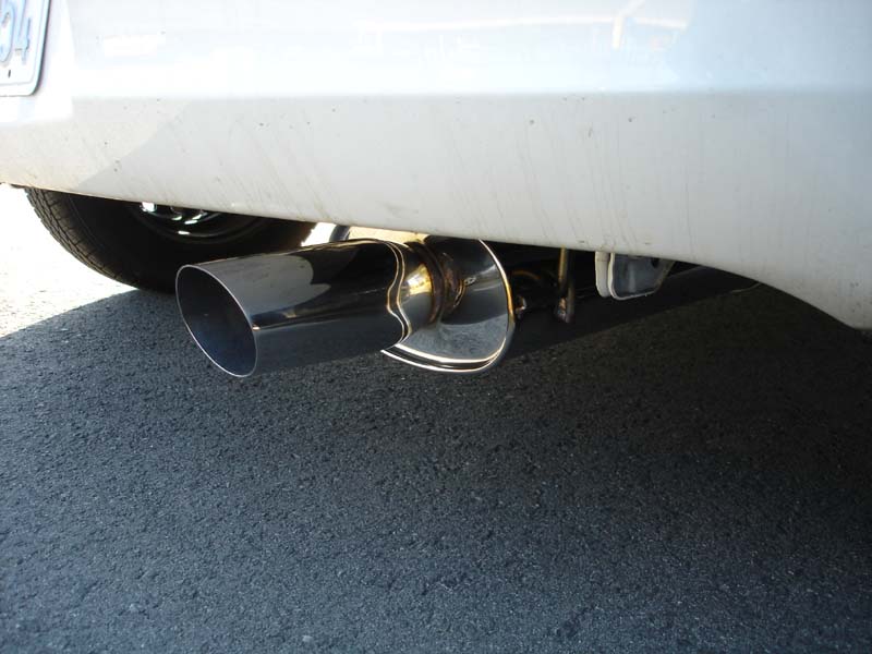Megan Racing Axle Back Exhaust Toyota Yaris 07-11 3DR