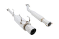 Megan Racing Stainless Steel Cat-back Exhaust System Drift Spec, Nissan 240SX 89-94, 2.5"